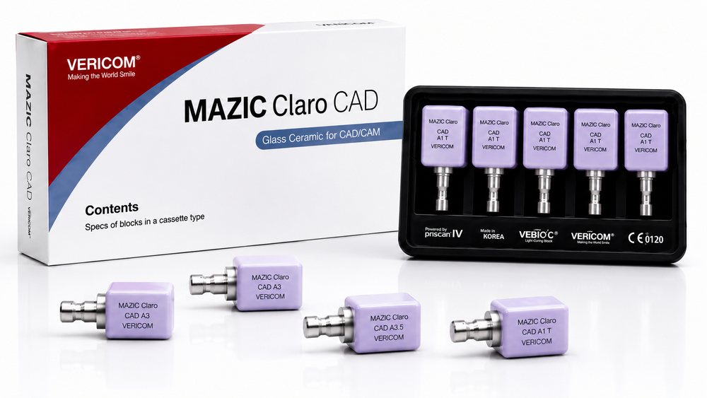 Bloques MAZIC Claro de vitrocerámica para CAD/CAM